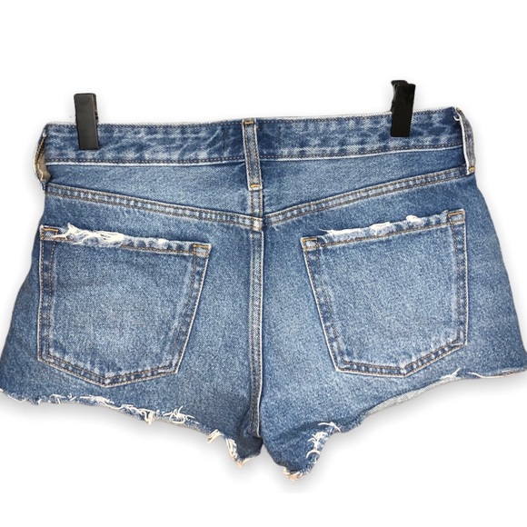 Abercrombie&Fitch 26/2 Low Rise Denim Jean Short a&f - Picture 2 of 4